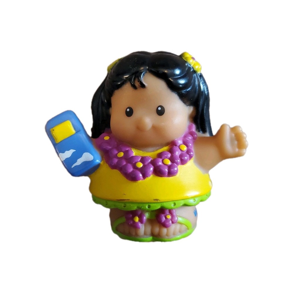 Replacement Mom Figure for Fisher-Price Little People Vacation Travel Lei Girl